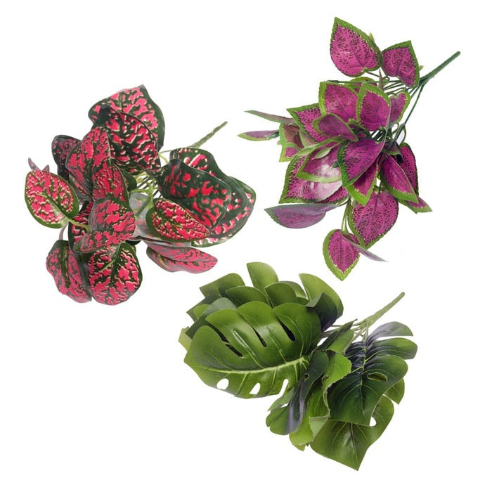 HabiStat Artificial Plant Mixed 3 Pack