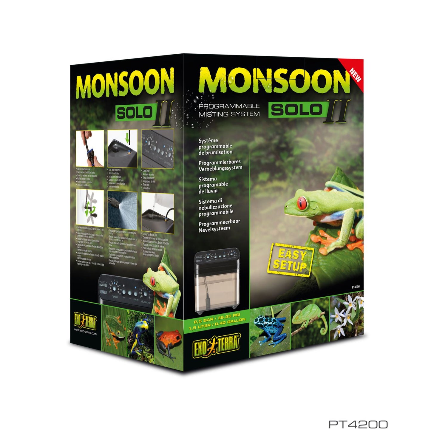 Exo Terra Monsoon SOLO II Programmable Misting System