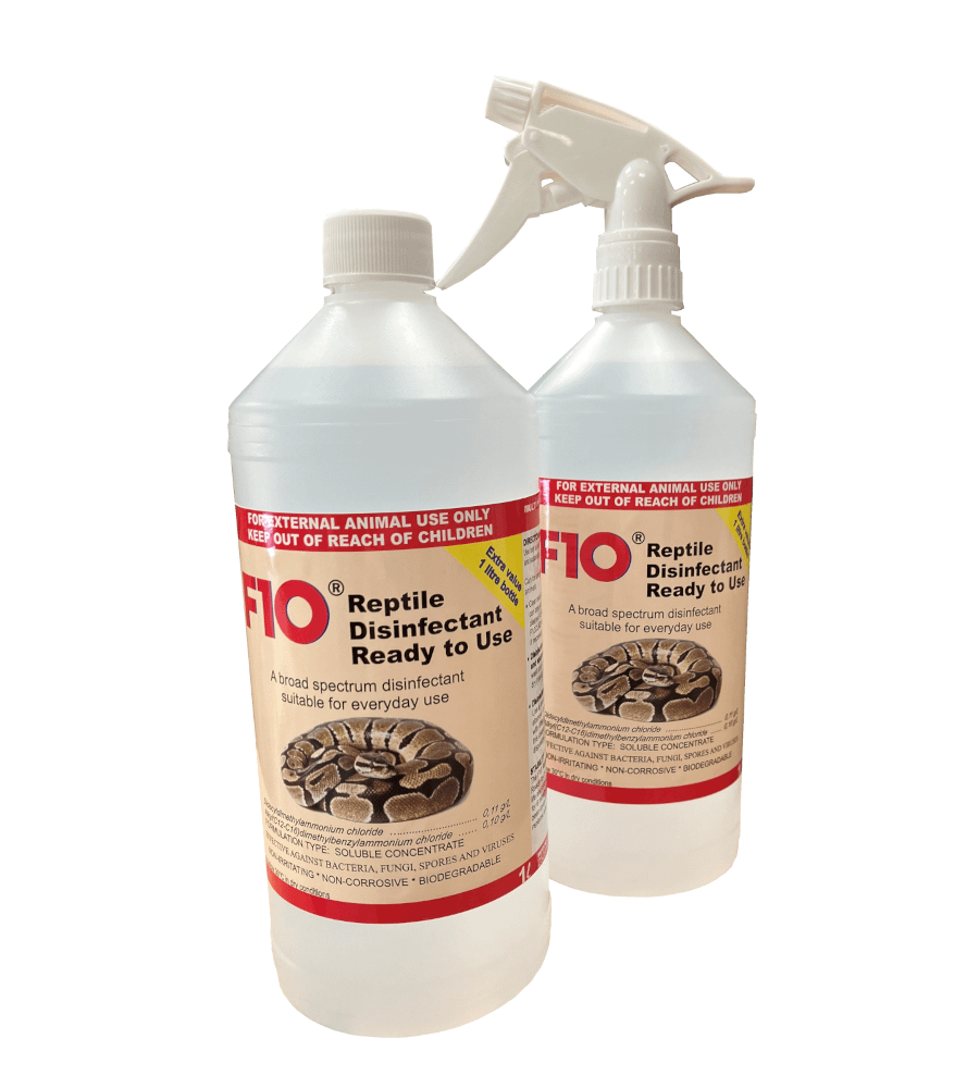 F10 Reptile Disinfectant 1L Ready To Use