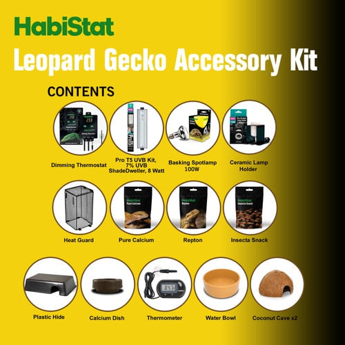 HabiStat Leopard Gecko Accessory Kit
