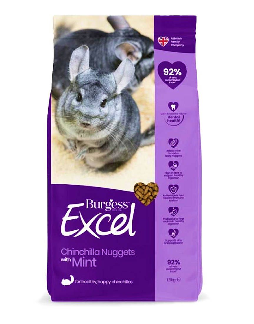 Burgess Chinchilla Food 1.5kg