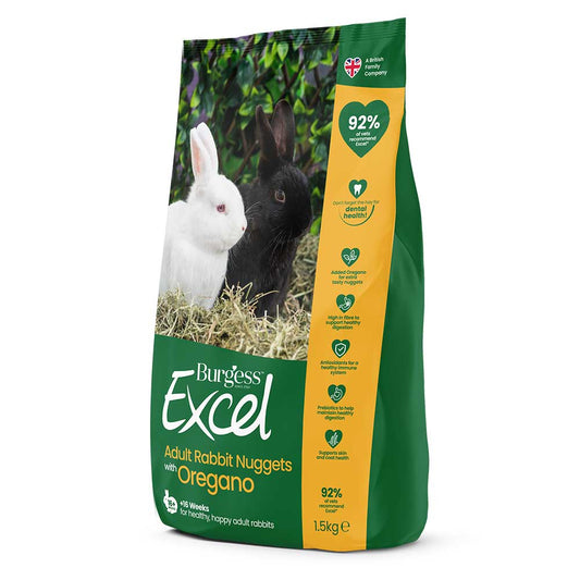 Burgess Excel Rabbit 16wk With Oregano 1.5kg