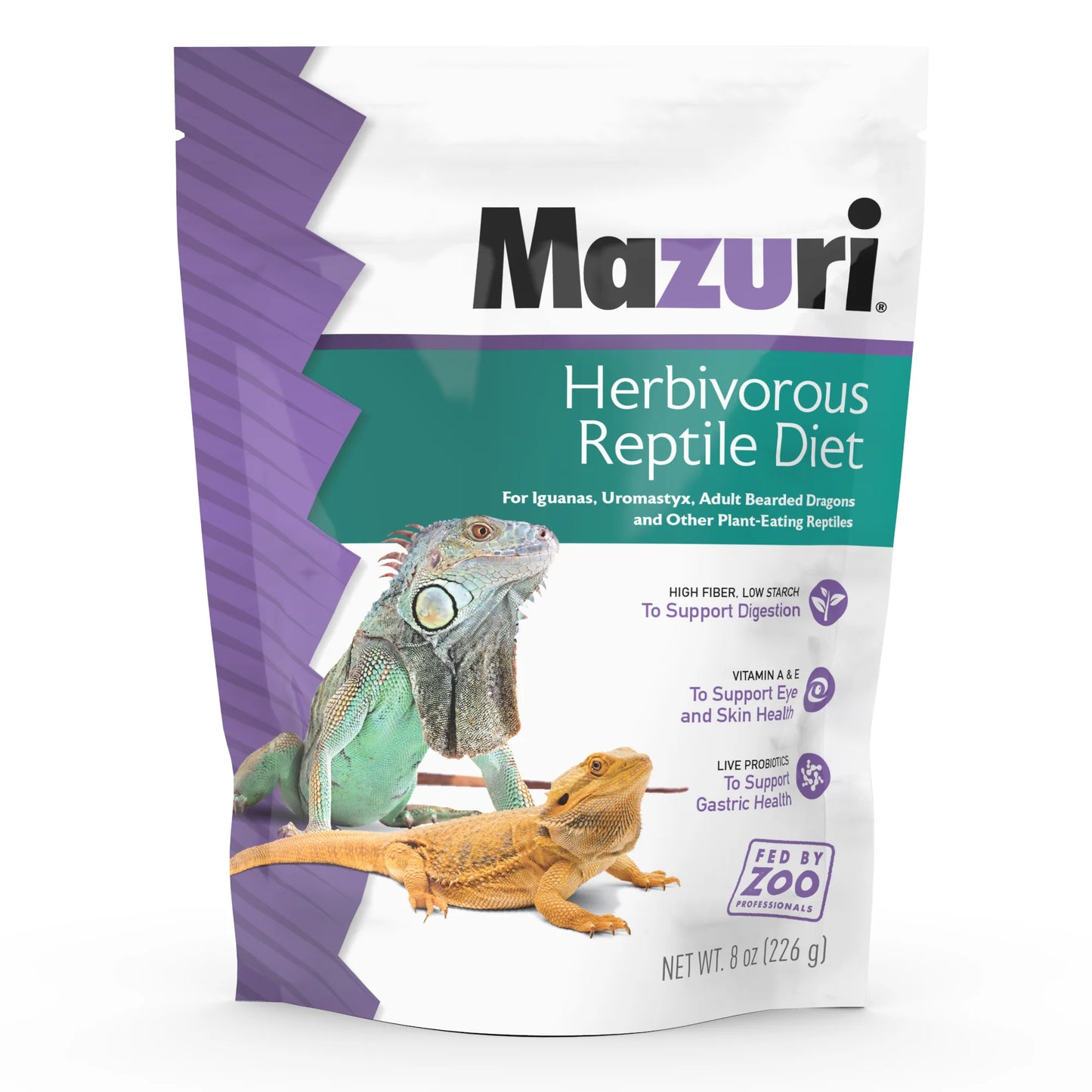 Mazuri Herbivorous Reptile Diet 226g